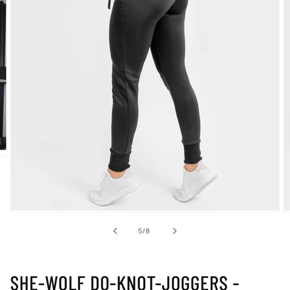 SOLD Squat Wolf Lead The pack Onyx Leggings - Picture 3 of 7